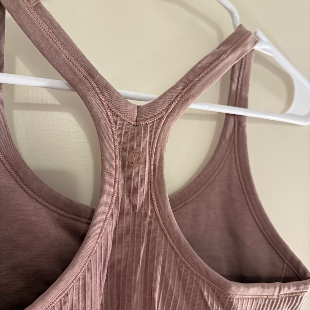 lululemon athletica Women's ebb to street tank- Mauve